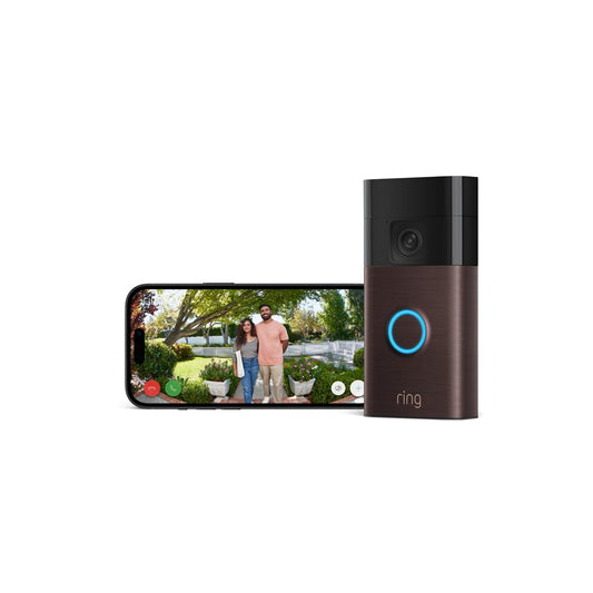 Battery Video Doorbell (2024 Release)| DIY Wireless Video Doorbell Camera I Head-To-Toe View, HD Video | Easy to Install (5 Min) | with Built-In Battery I 30-Day Free Trial of Home