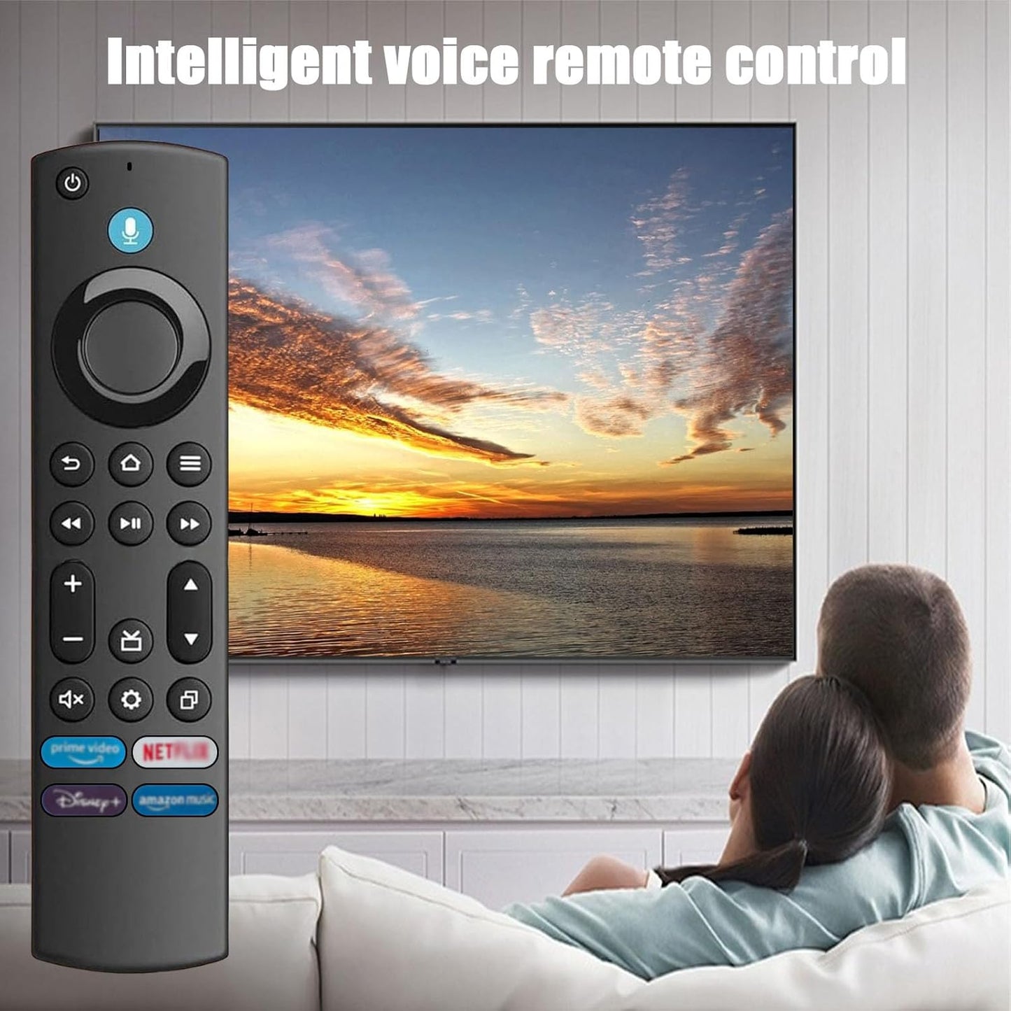 Replacement Voice Stick Compatible for Fire Tv Stick(1St /2Nd/3Rd Gen,4K,Lite) - Compatible with Amazon Fire Stick(1St/2Nd/3Rd Gen) Insignia/Toshiba/Pioneer Fire Smart TV