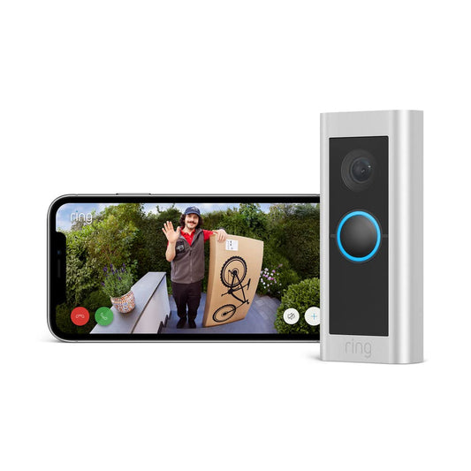 Wired Video Doorbell Pro (Formerly Video Doorbell Pro 2) | Doorbell Camera, 1536P HD Video, Head to Toe Video, 3D Motion Detection, Wifi, Hardwired | 30-Day Free Trial of Home
