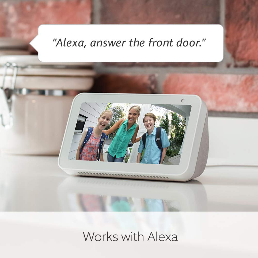 Video Doorbell Wired | Doorbell Security Camera with 1080P HD Video, Advanced Motion Detection, Hardwired (Existing Doorbell Wi Required) | 30-Day Free Trial of Home