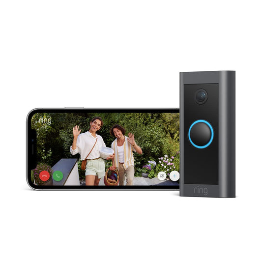 Video Doorbell Wired | Doorbell Security Camera with 1080P HD Video, Advanced Motion Detection, Hardwired (Existing Doorbell Wi Required) | 30-Day Free Trial of Home