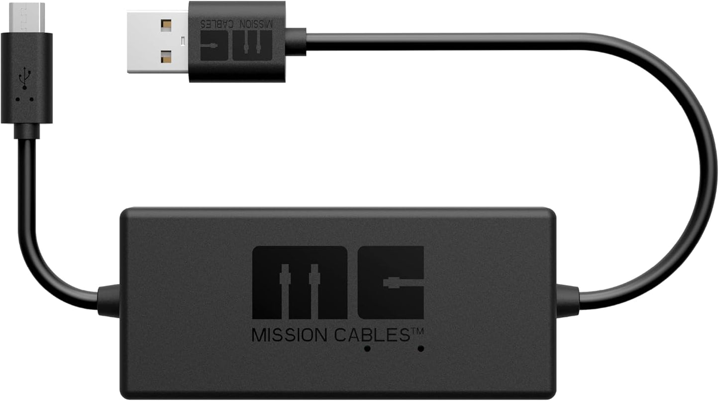 Mission USB Power Cable for Amazon Fire TV (Eliminates the Need for AC Adapter)