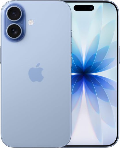 Iphone 17 256 GB: 6.3-Inch Display with Promotion, A19 Chip, Center Stage Front Camera for Smarter Group Selfies, Improved Scratch Resistance, All-Day Battery Life; Mist Blue