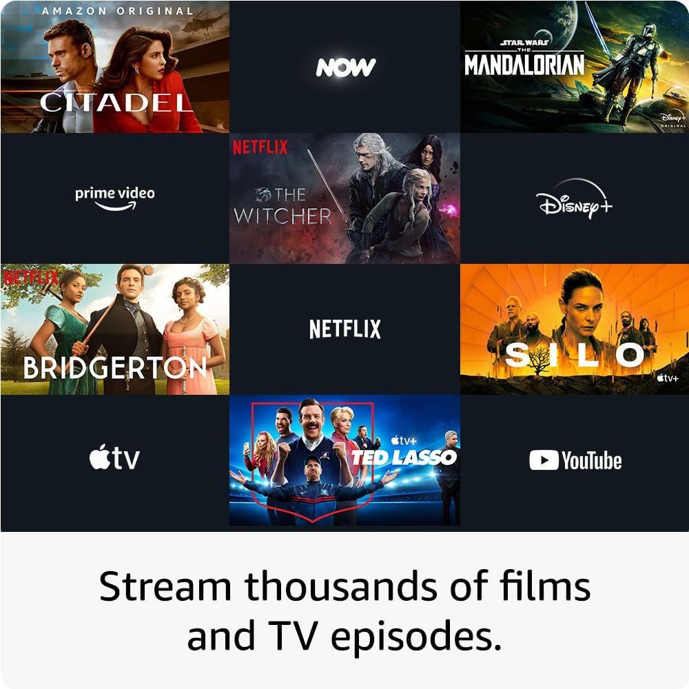 Fire TV Stick 4K Max Streaming Device | Supports Wi-Fi 6E, Ambient Experience (2Nd Gen, International Version)