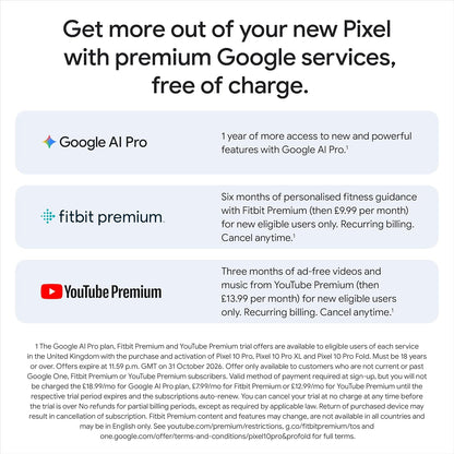 Pixel 10 Pro XL - Unlocked Android Smartphone with Gemini, Triple Rear Camera, 24+ Hour Battery and 6.8" Super Actua Display - Moonstone, 256GB