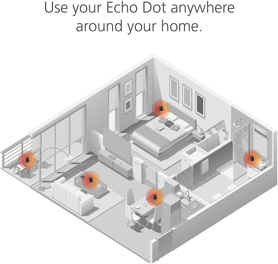 Battery Base for Echo Dot (5Th Generation), Made for Amazon Black