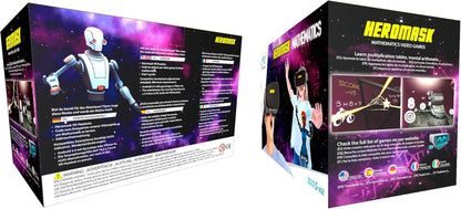 : VR Headset for Kids + Maths Educational Games [Times Tables Subtraction…] for Kids 5 6 7 8…12 Years Old [Fun Games] VR Maths Set [3D Glasses] Cool for Girls and Boys Learning Toys