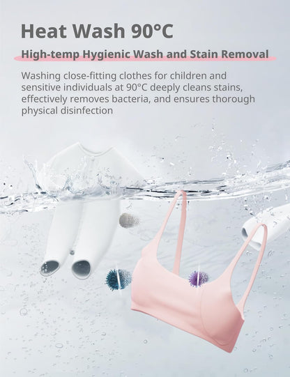 Freestanding Washing Machine,6Kg Load,Heat Wash 90℃,Quick Wash,15 Washing Programs,White-Cfe10Ew60/W