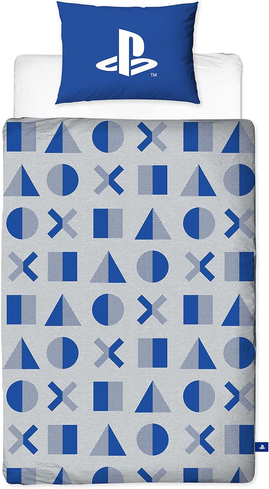 Official Duvet Cover Layer Design | Reversible 2 Sided Bedding Duvet Cover, Pillow Case Included (Single)