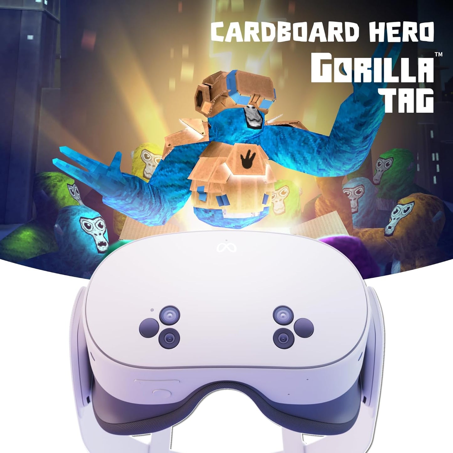 3S 128 GB – Dive into Mixed Reality – Gorilla Tag Cardboard Hero Bundle – Amazon Exclusive