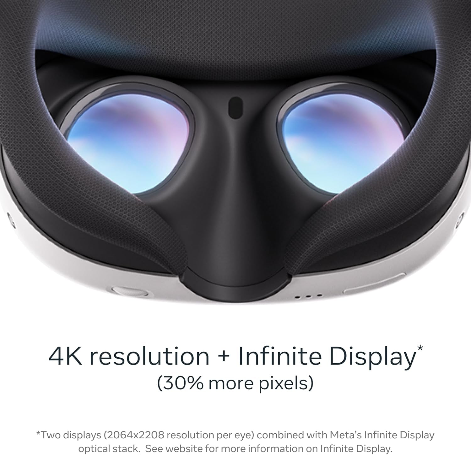 3 512GB — Ultimate Mixed Reality Experiences — All-In-One Headset with Controllers, 4K Resolution + Infinite Display