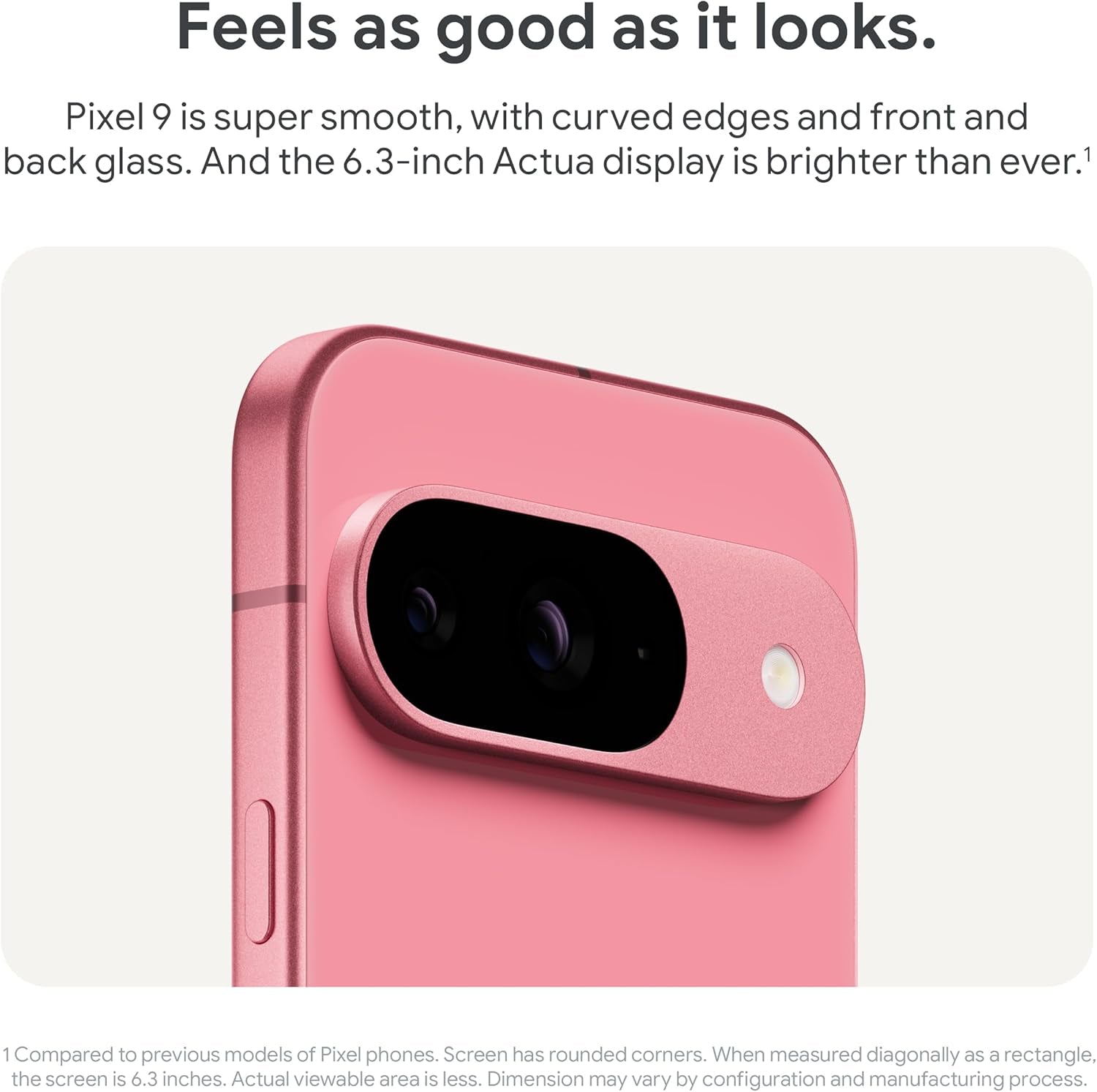 Pixel 9 with 45W Charger - Unlocked Android Smartphone with Gemini, Advanced Camera, 24-Hour Battery, and 6.3" Actua Display - Obsidian, 128GB