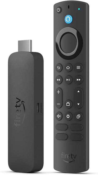 Fire TV Stick 4K Max Streaming Device | Supports Wi-Fi 6E, Ambient Experience (2Nd Gen, International Version)