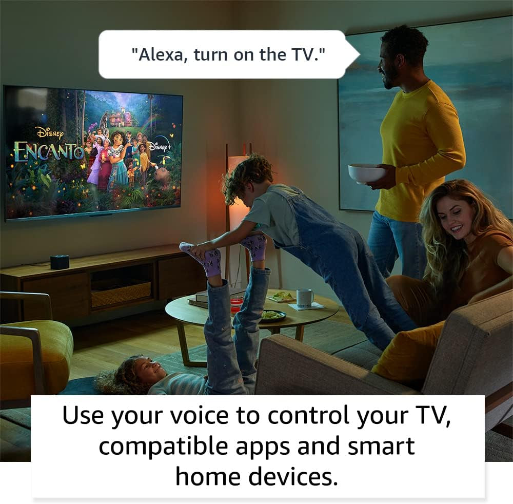 Fire TV Cube (Newest Gen) | Hands-Free Streaming Media Player with Alexa, Wi-Fi 6E, 4K Ultra HD