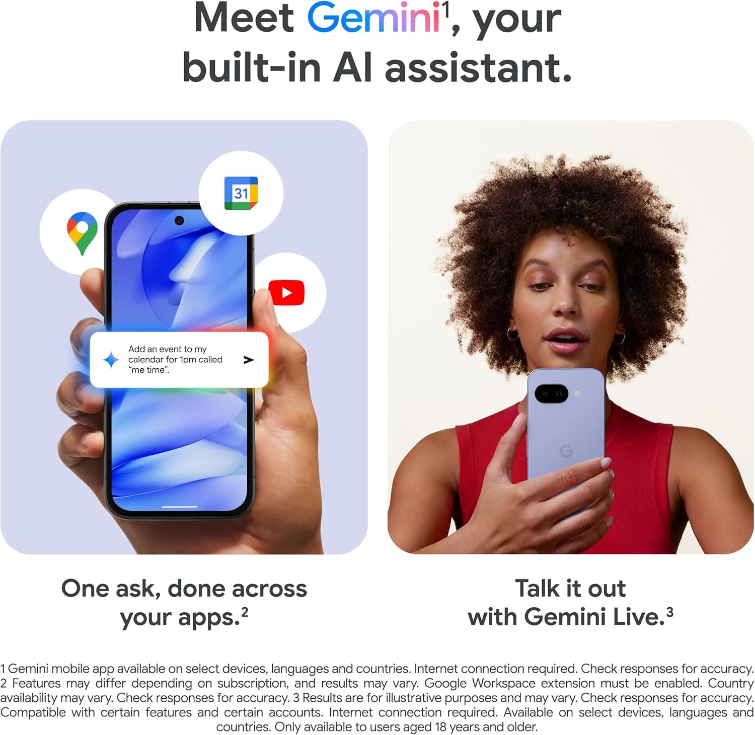 Pixel 9A – Unlocked Android Smartphone with AI Camera, All-Day Battery and Powerful Security – Iris, 128GB