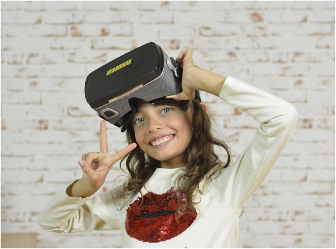 : VR Headset for Kids + Maths Educational Games [Times Tables Subtraction…] for Kids 5 6 7 8…12 Years Old [Fun Games] VR Maths Set [3D Glasses] Cool for Girls and Boys Learning Toys