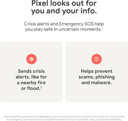 Pixel 9 Pro XL - Unlocked Android Smartphone with Gemini, Triple Rear Camera System, 24-Hour Battery, and 6.8" Super Actua Display - Obsidian, 128GB