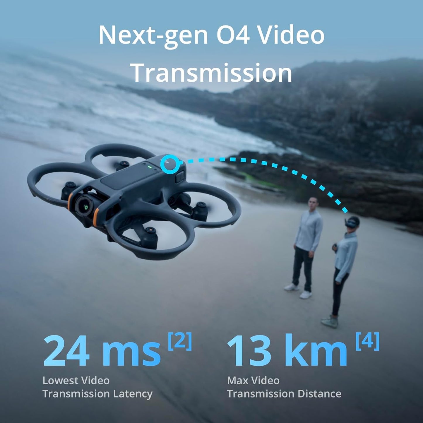 Goggles 3, FPV Goggles with Stunning Micro-Oled Screens, Immersive Flight Experience, O4 HD Video Transmission, Adjustable Diopters, Wireless Streaming, Drone Goggles with Real View Pip