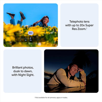 Pixel 10 - Unlocked Android Smartphone with Gemini, Advanced Triple Rear Camera, 24+ Hour Battery and 6.3" Actua Display - Frost, 128GB