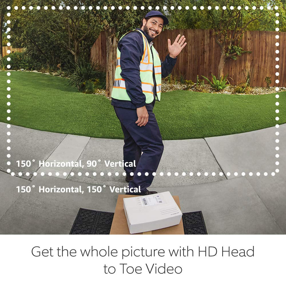 Wired Video Doorbell Pro (Formerly Video Doorbell Pro 2) | Doorbell Camera, 1536P HD Video, Head to Toe Video, 3D Motion Detection, Wifi, Hardwired | 30-Day Free Trial of  Home