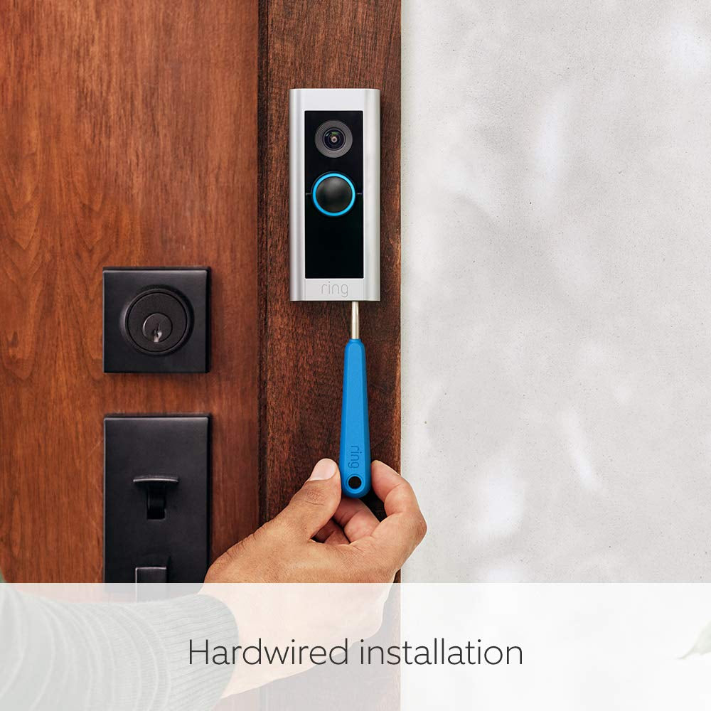 Wired Video Doorbell Pro (Formerly Video Doorbell Pro 2) | Doorbell Camera, 1536P HD Video, Head to Toe Video, 3D Motion Detection, Wifi, Hardwired | 30-Day Free Trial of  Home