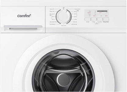 Freestanding Washing Machine,6Kg Load,Heat Wash 90℃,Quick Wash,15 Washing Programs,White-Cfe10Ew60/W