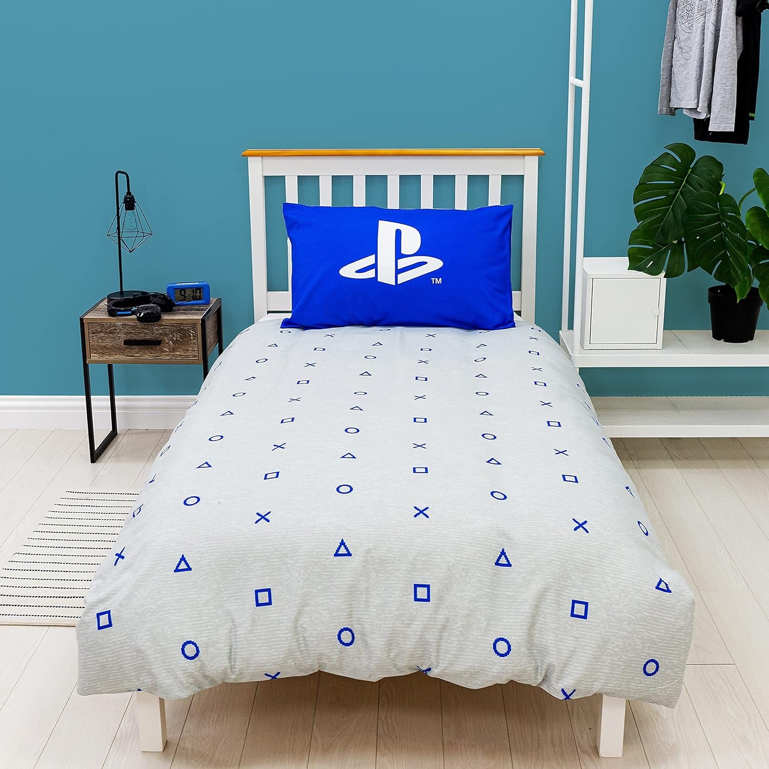 Official Duvet Cover Layer Design | Reversible 2 Sided Bedding Duvet Cover, Pillow Case Included (Single)