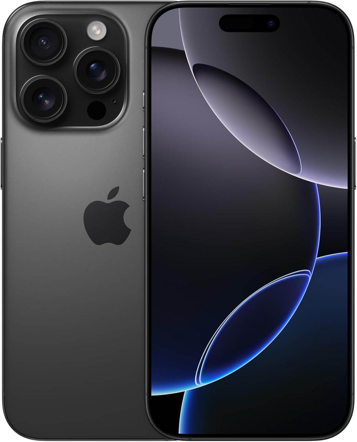 Iphone 16 Pro 256 GB: 5G Mobile Phone with  Intelligence, Camera Control, 4K 120 Fps Dolby Vision and a Huge Leap in Battery Life. Works with Airpods; Black Titanium