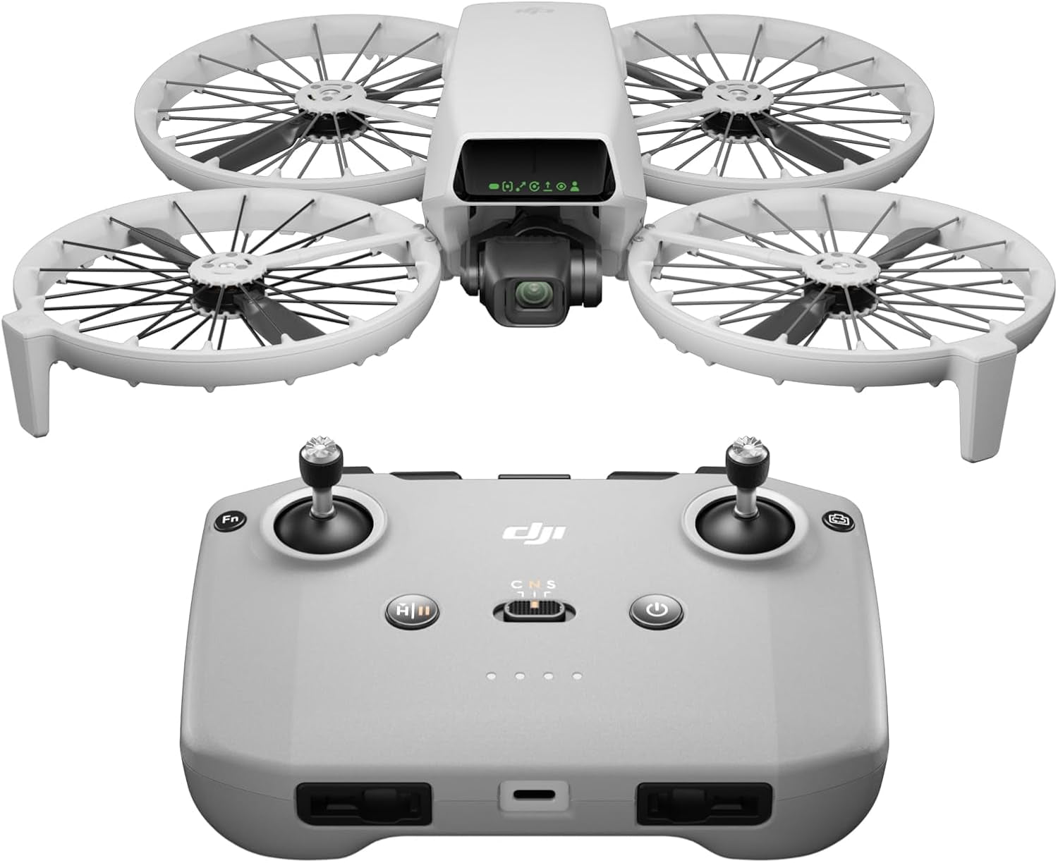 Flip, Drone with 4K UHD Camera for Adults, under 249 G, 3-Axis Gimbal Stabilization, 13Km Video Transmission, Palm Takeoff, Auto Return, 1 Battery for 31-Min Flight Time, Intelligent Flight
