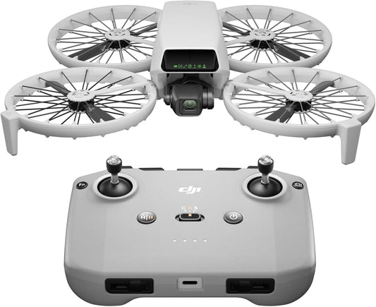 Flip, Drone with 4K UHD Camera for Adults, under 249 G, 3-Axis Gimbal Stabilization, 13Km Video Transmission, Palm Takeoff, Auto Return, 1 Battery for 31-Min Flight Time, Intelligent Flight
