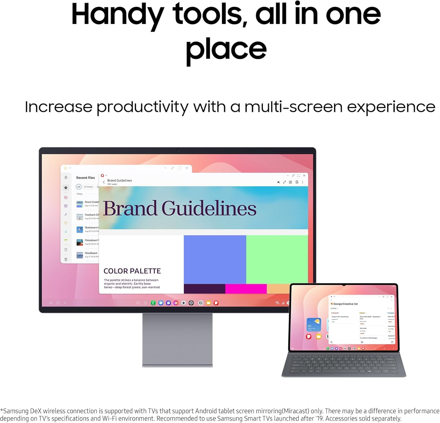Galaxy Tab S11, AI Tablet, Wi-Fi , Lightweight Design, Multi-Modal AI Tools, Dex Connect, 512GB Storage, 12GB Memory, Long Battery Life, Silver, 3 Year  Extended Warranty (UK Version)