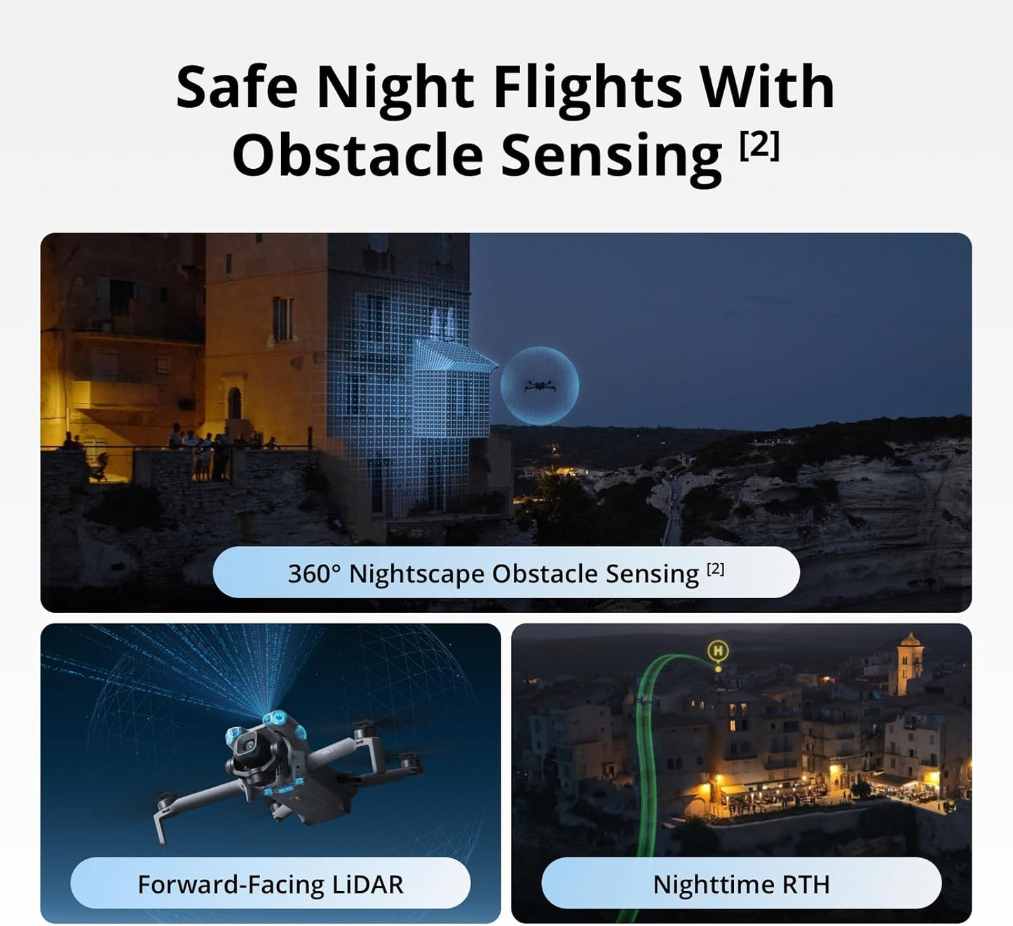 Mini 5 Pro Fly More Combo with  RC-N3, Drone with Camera, 1-Inch CMOS, 4K Drone for Beginners with Omnidirectional Obstacle Sensing, Activetrack 360°, 225° Gimbal Rotation, 3 Batteries, C0