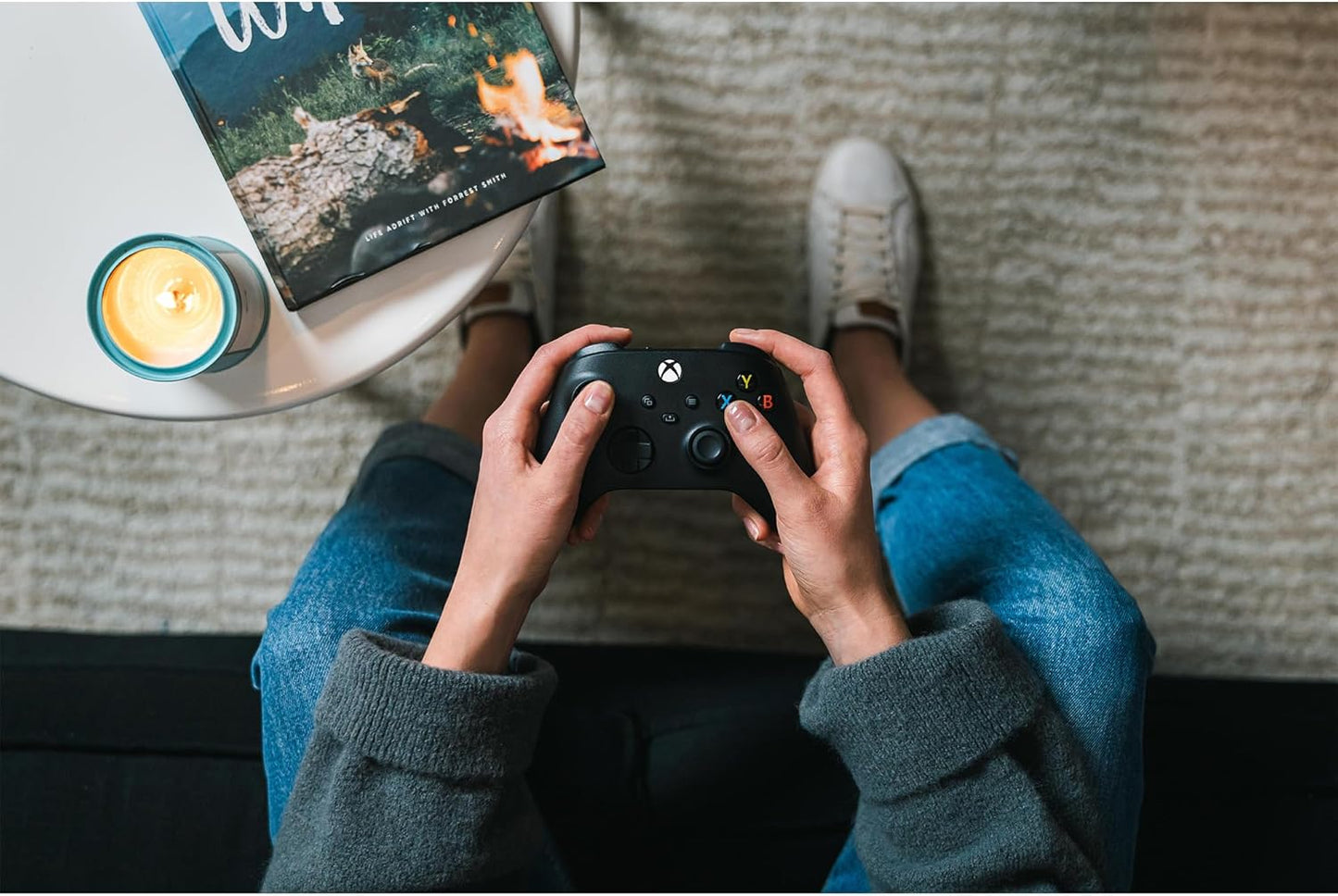 Wireless Controller – Carbon Black Series X|S, One, and Windows Devices