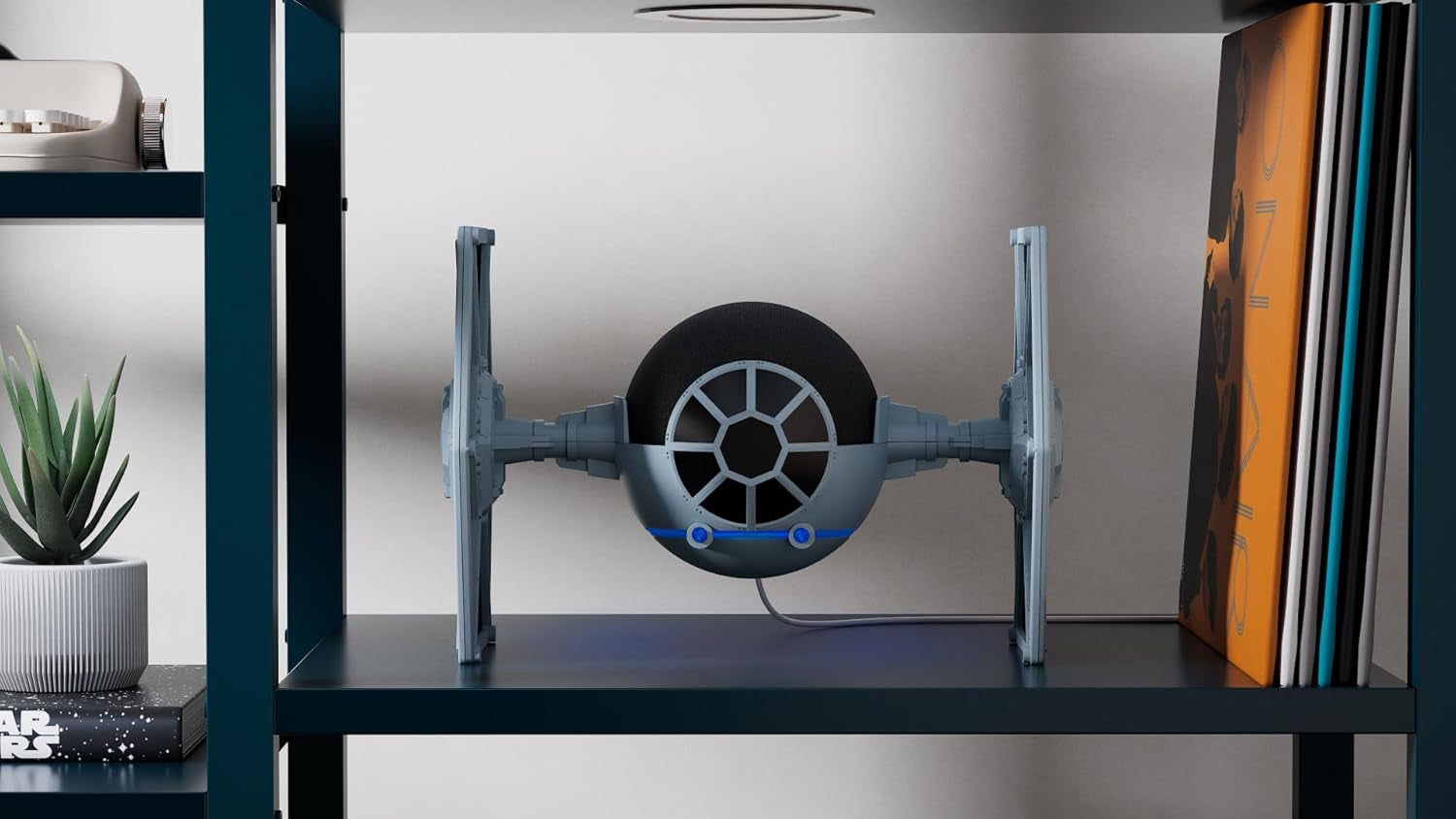 All-New Limited Edition, STAR WARS TIE Fighter Stand for  Echo Dot (4Th & 5Th Generations). Device Sold Separately