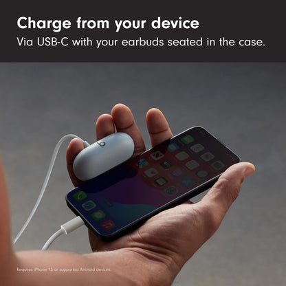 Solo Buds — Wireless Bluetooth Earbuds | 18 Hours of Battery Life | Apple & Android Compatibility | Built-In Microphone - Matte Black