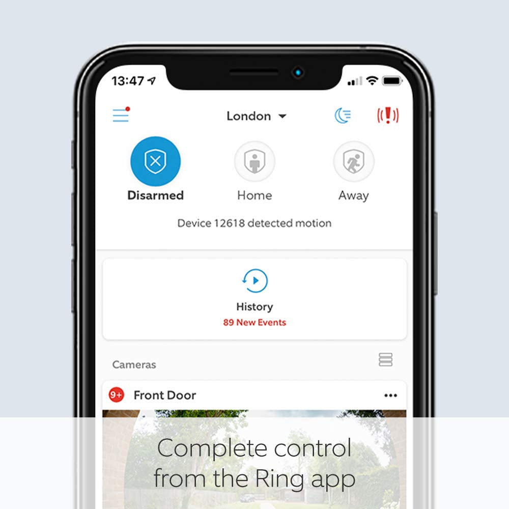 Video Doorbell Wired | Doorbell Security Camera with 1080P HD Video, Advanced Motion Detection, Hardwired (Existing Doorbell Wi Required) | 30-Day Free Trial of  Home