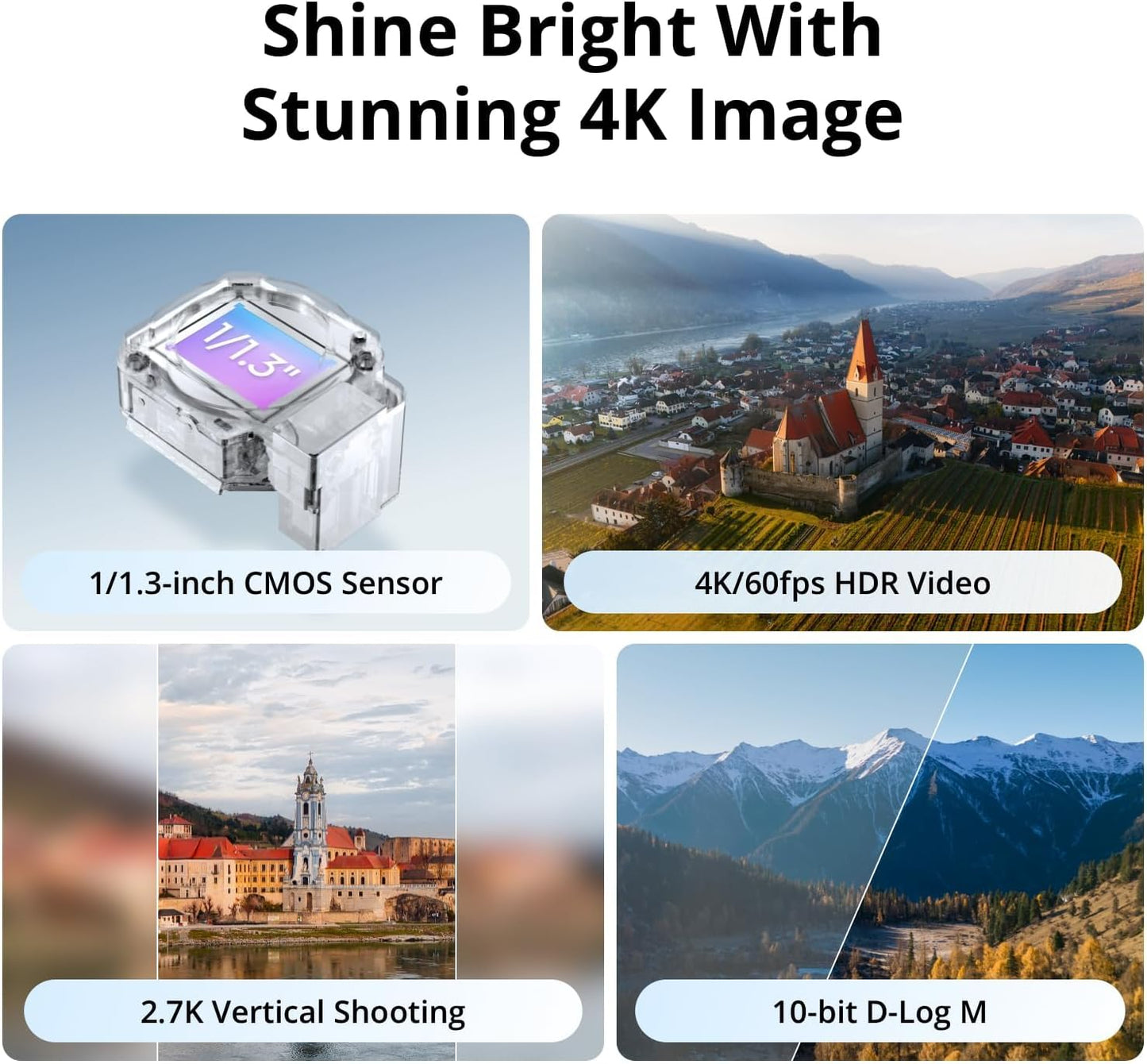 Flip, Drone with 4K UHD Camera for Adults, under 249 G, 3-Axis Gimbal Stabilization, 13Km Video Transmission, Palm Takeoff, Auto Return, 1 Battery for 31-Min Flight Time, Intelligent Flight