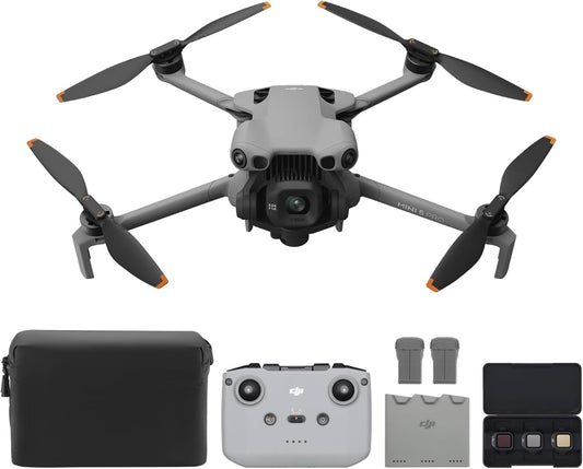 Mini 5 Pro Fly More Combo with  RC-N3, Drone with Camera, 1-Inch CMOS, 4K Drone for Beginners with Omnidirectional Obstacle Sensing, Activetrack 360°, 225° Gimbal Rotation, 3 Batteries, C0